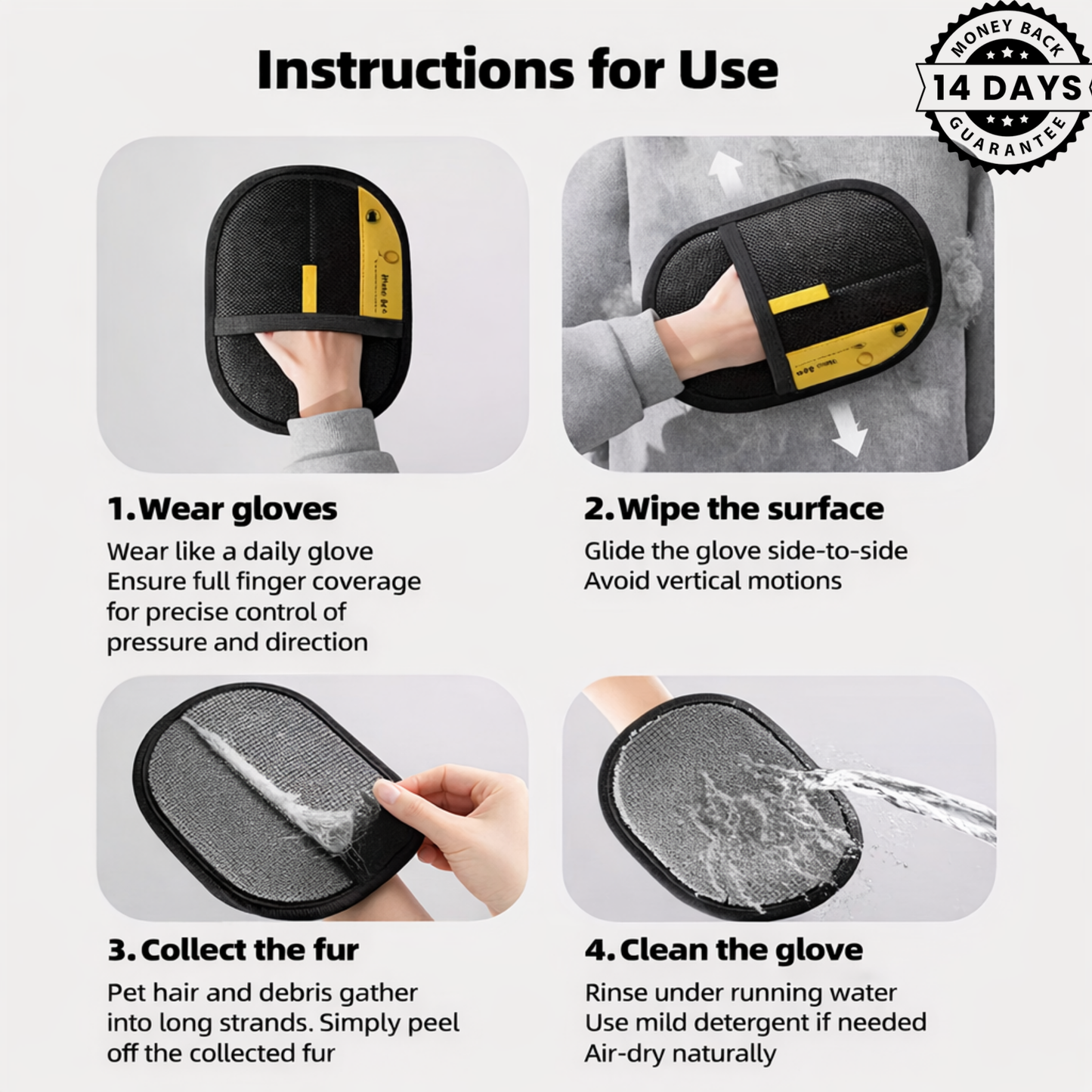 PawFriend™ Pet Hair Removal Gloves